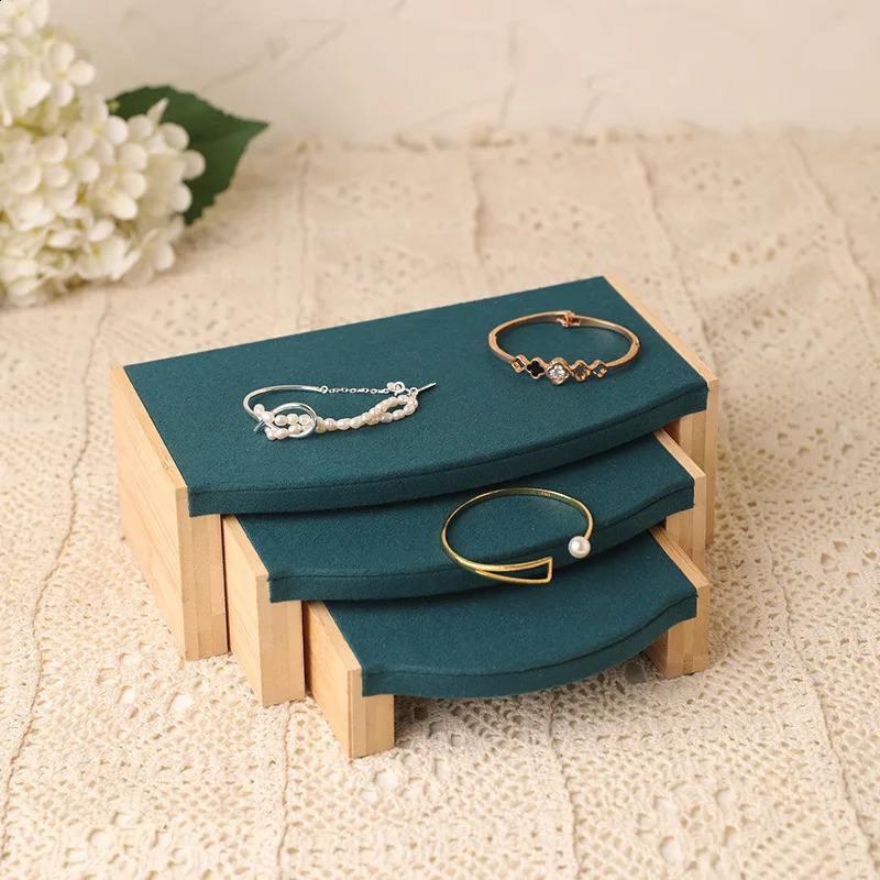 Velvet Model Bust Show Exhibitor Jewelry Display Necklace Pendant Mannequin Stand Earrings Organizer Ring Bracelet Storage Stand 250918