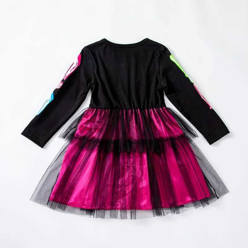 Toddler Girl Halloween Dress Long Sleeves Litter Girl Dresses Trick or Treat Cosplay Clothes Halloween Costumes L250918