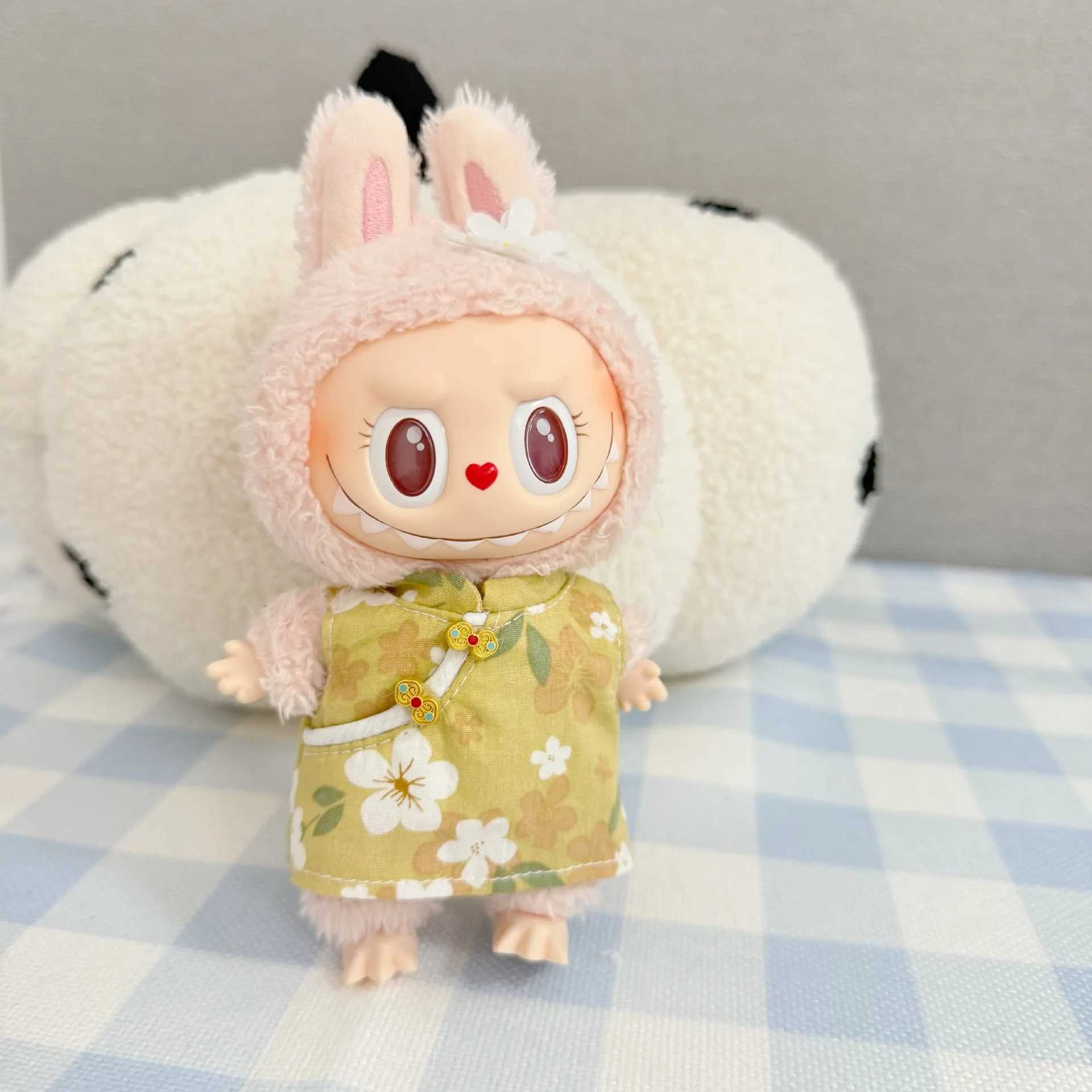 Labubu Clothing Tang Costume Traditional Chinese Garments For Labubu V3 Doll Clothes Outfit Accessories Ropa Labubu C250919