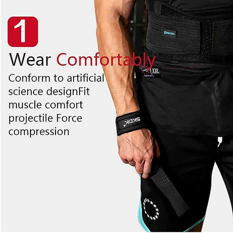 2Pcs Weightlifting Wrist Brace Straps Strength Training Deadlifts Crossfit Gym Fitness Pullup Lifting Support Sport Grip Band J250919