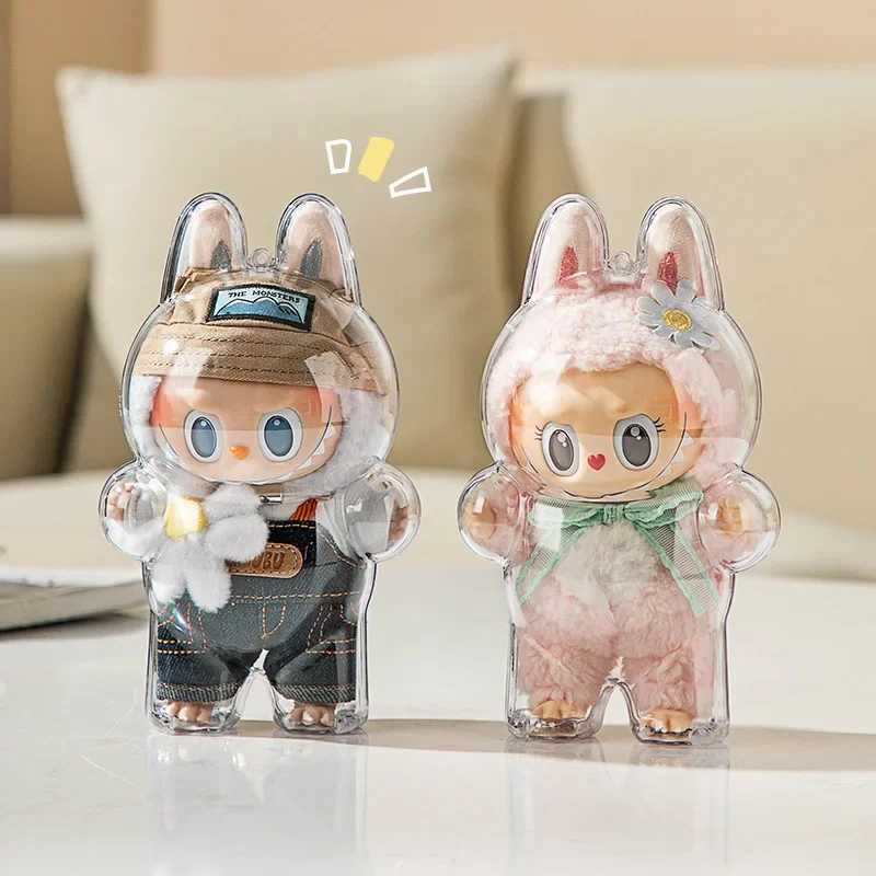 2025 LABUBU Transparent Doll Cover One Generation and Two Generations Display Cover for Party Dolls Doll Accessorie Holiday Gift C250919