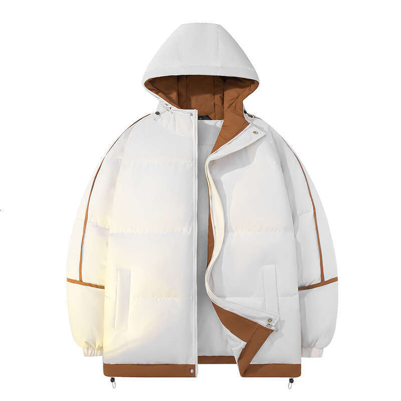 Men's Thickened Fashion Hooded Warm Casual Cotton Jacket