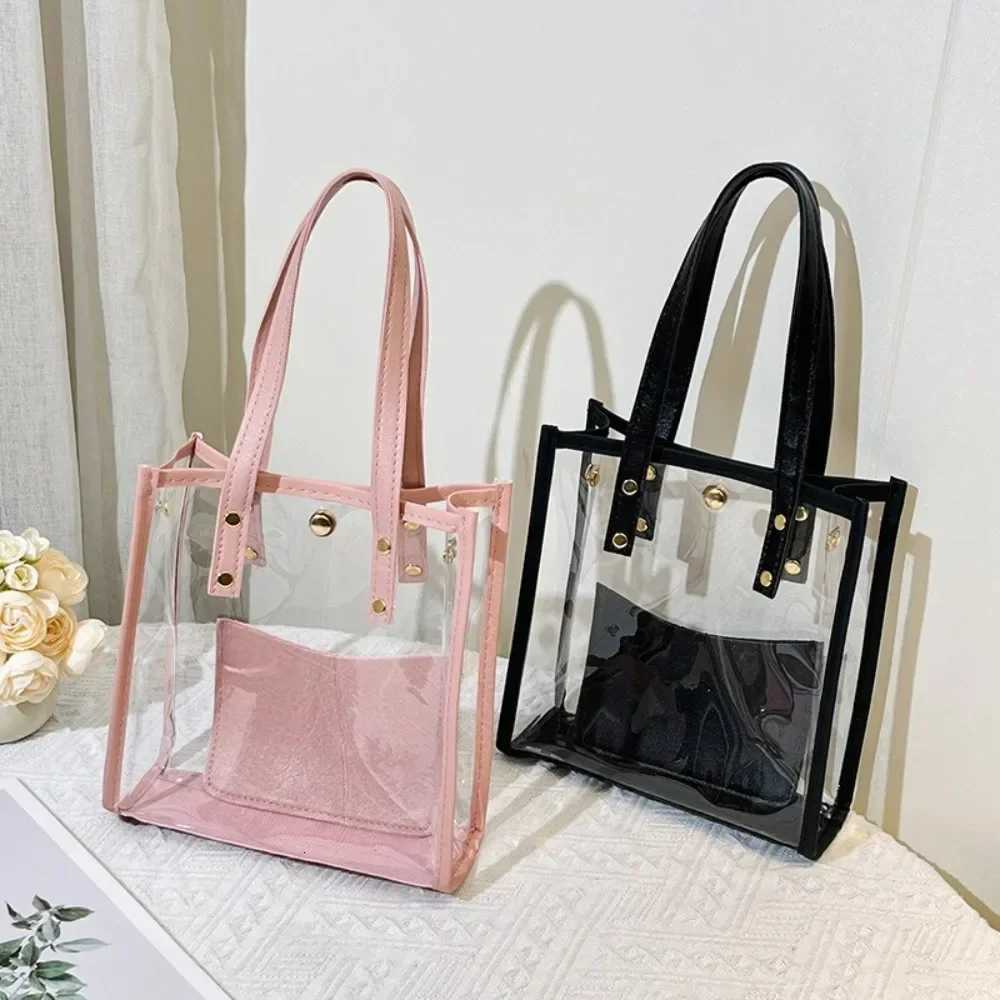 Fashion PVC Jelly Handbag Lightweight with Small Bags Crossbody Bags Waterproof Shoulder Bag WomenXJ250918