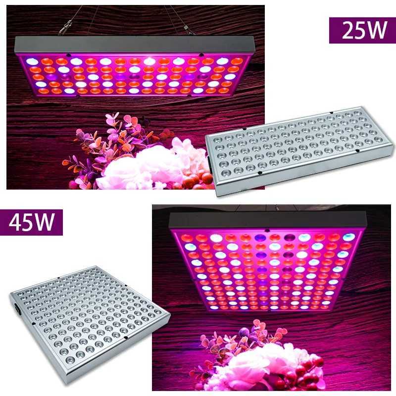 LED Grow Light 25W 45W Indoor Phytolampy AC 220V Plant Seeds Lamp Full Spectrum Led Panel 110V Greenhouse Fito Hydroponics Bulb C250919