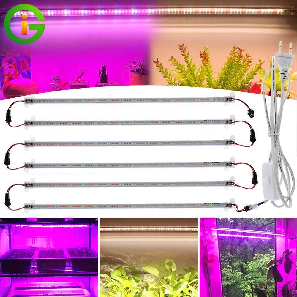 AC220V LED Grow Light 75leds LED Plant Light Bar Full Spectrum Phyto Lamp For Indoor Plants Flowers Hydroponics System C2509191