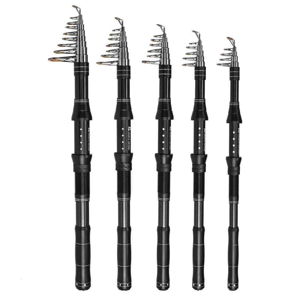 Portable With Line Lures Carry Bag Kit Fishing Rod And Reel Combo