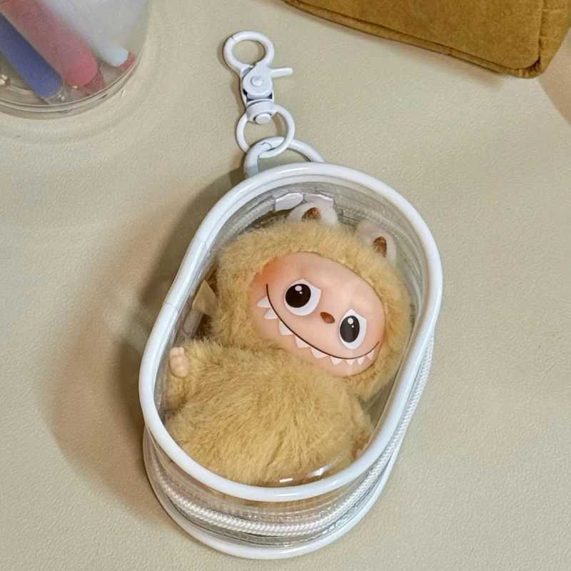 For 105cm Labubu 40 Mini Doll Holiday Gift Outdoor Carrier Bag Walking Stroller Protective Case Ropa Labubu Doll Accessories C250919