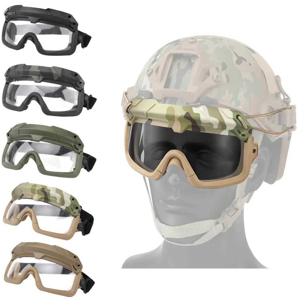 Sports Sunglasses for Men Women 2 Modes Airsoft Goggs Riding Eye Protection for Hiking Paintball Hunting Gear Y250919