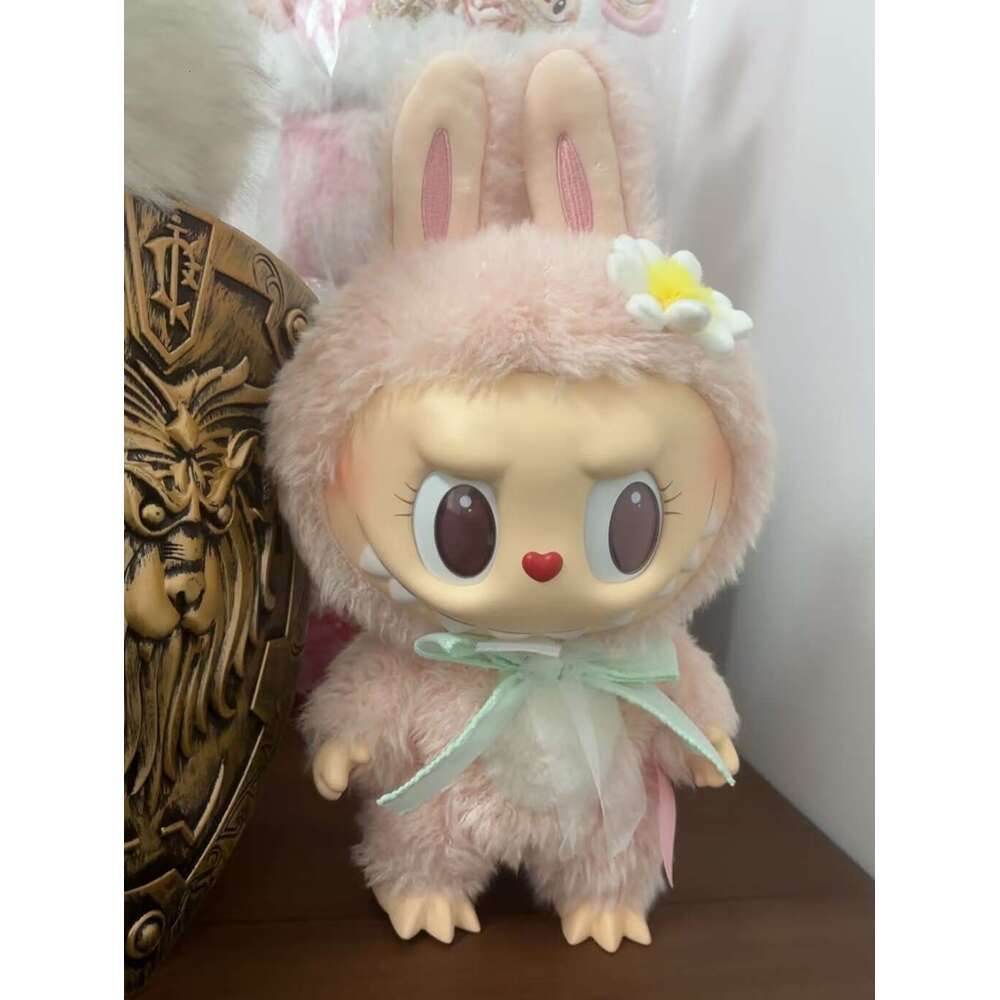 Gifts Plush Ular Doll Market Sweet Mokoko Close To Sweet 38Cm Labubu Vinyl Character Plush Doll Cotton Anime Collection Home