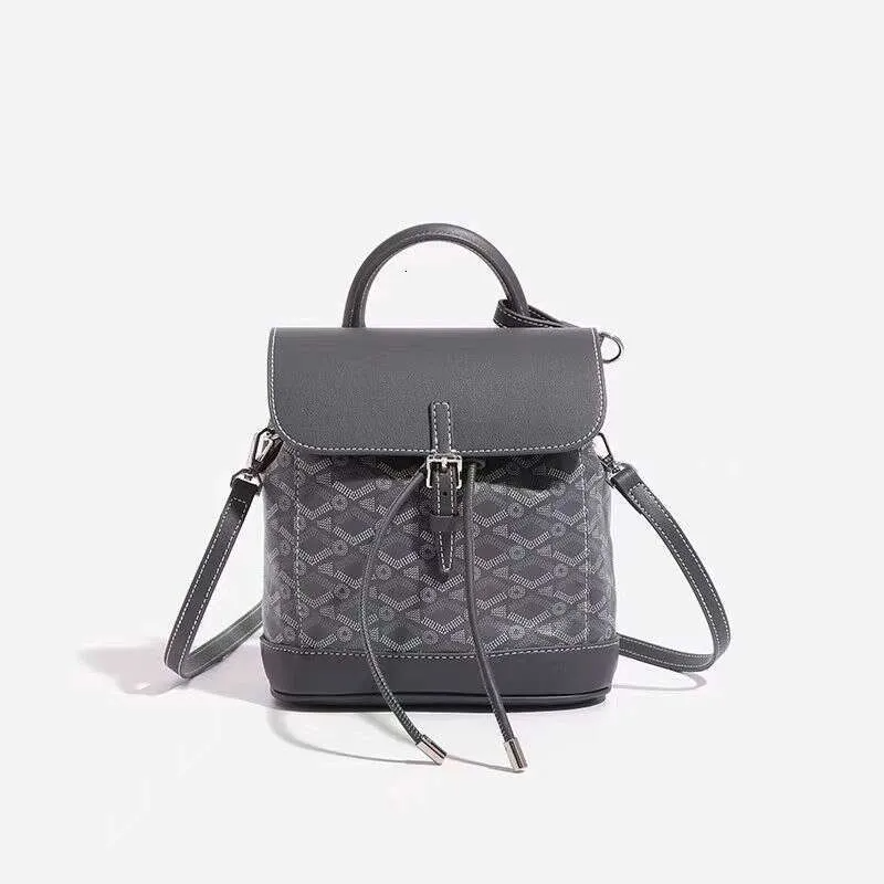 TOCCH LOGO Women's Handbag New Trend Commuter Large Capacity Backpack Color-Block Single Shoulder Crossbody Bag