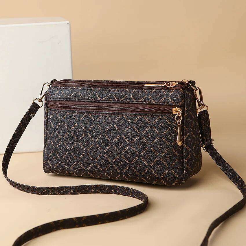 2025 Women's New Crossbody Atmospheric Middle-Aged Underarm Handbags Mini Phone Small Shoulder Bag For Mothers