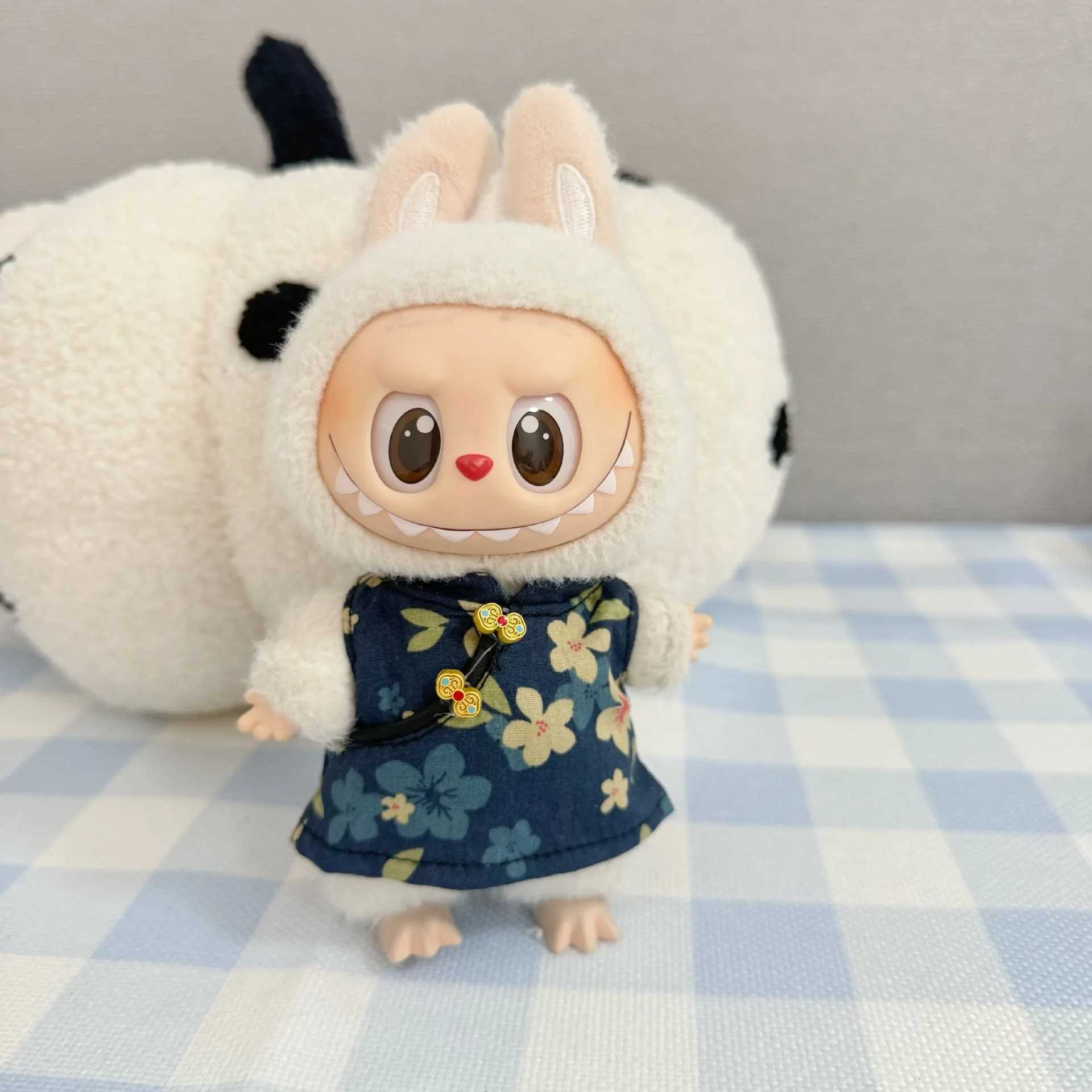 Labubu Clothing Tang Costume Traditional Chinese Garments For Labubu V3 Doll Clothes Outfit Accessories Ropa Labubu C250919