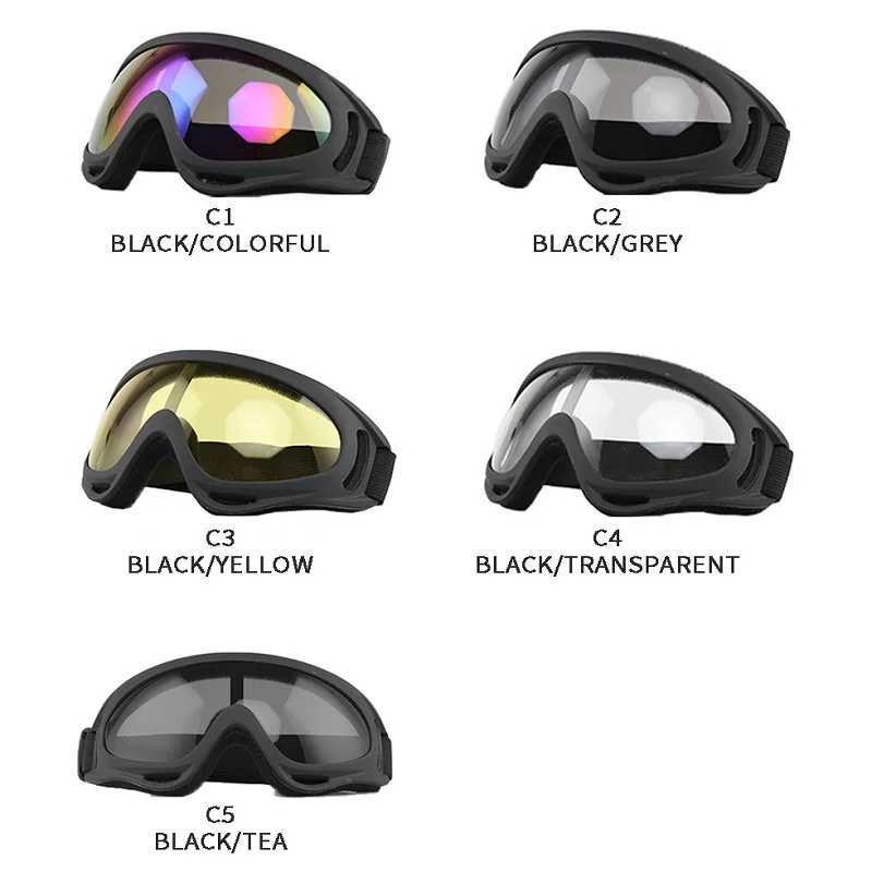 Cycling Goggs NEW Motocross Masque Sunglasses Men Women Sports Ski Glasses Windproof Moto Cross Helmet UV Protective Y250919