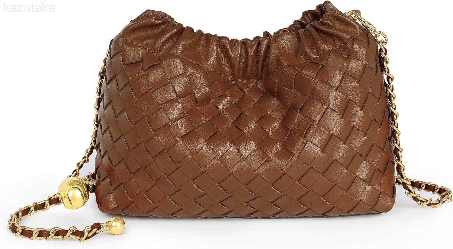 Joryin Woven Womens Crossbody Bag Evening Purse Trendy Dumpling Clutch Hobo Cloud Shoulder Bag Trendy Dumpling Clutch Z250919