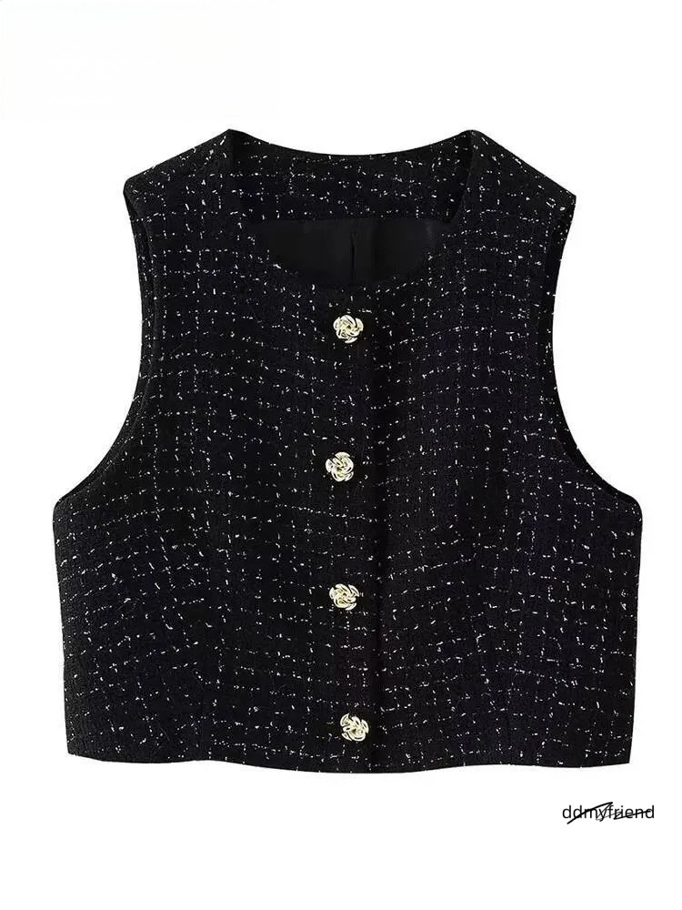 Belt Shorts Skirts Sets For 2 Pieces 2024 New Fashion Tweed Vest Coat Elegant Suit Two Piece Set Women Outfit Dongdumaoyi ddmyfriend
