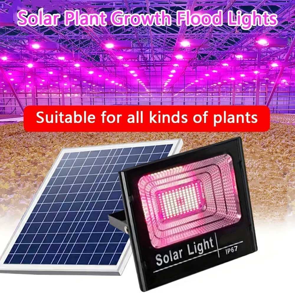 3560W Solar LED Grow Light Full Spectrum Floodlight Plant Growing Light Remote Waterproof Phytolamp for Indoor Outdoor Plants C250919