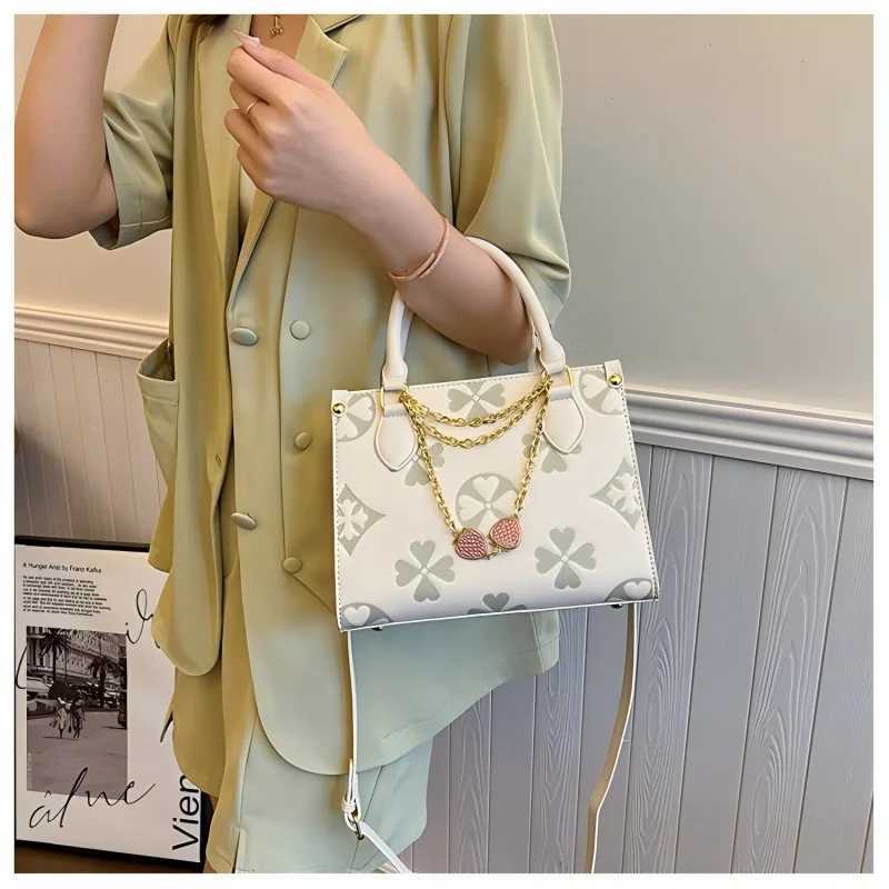 Highend appearance level fashionable and versatile womens bag with large capacity shopping bag crossbody bag shoulder bagXJ250918