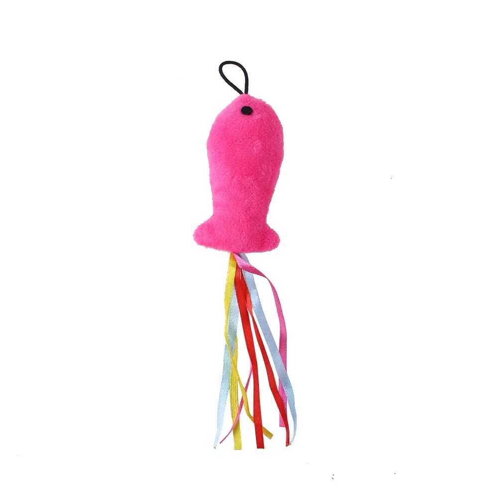 New Pet Cat Toy Small Fish Replacement Head Funny Cat Stick Cat Plush Toy Fishing Rod Replacement Head X250918