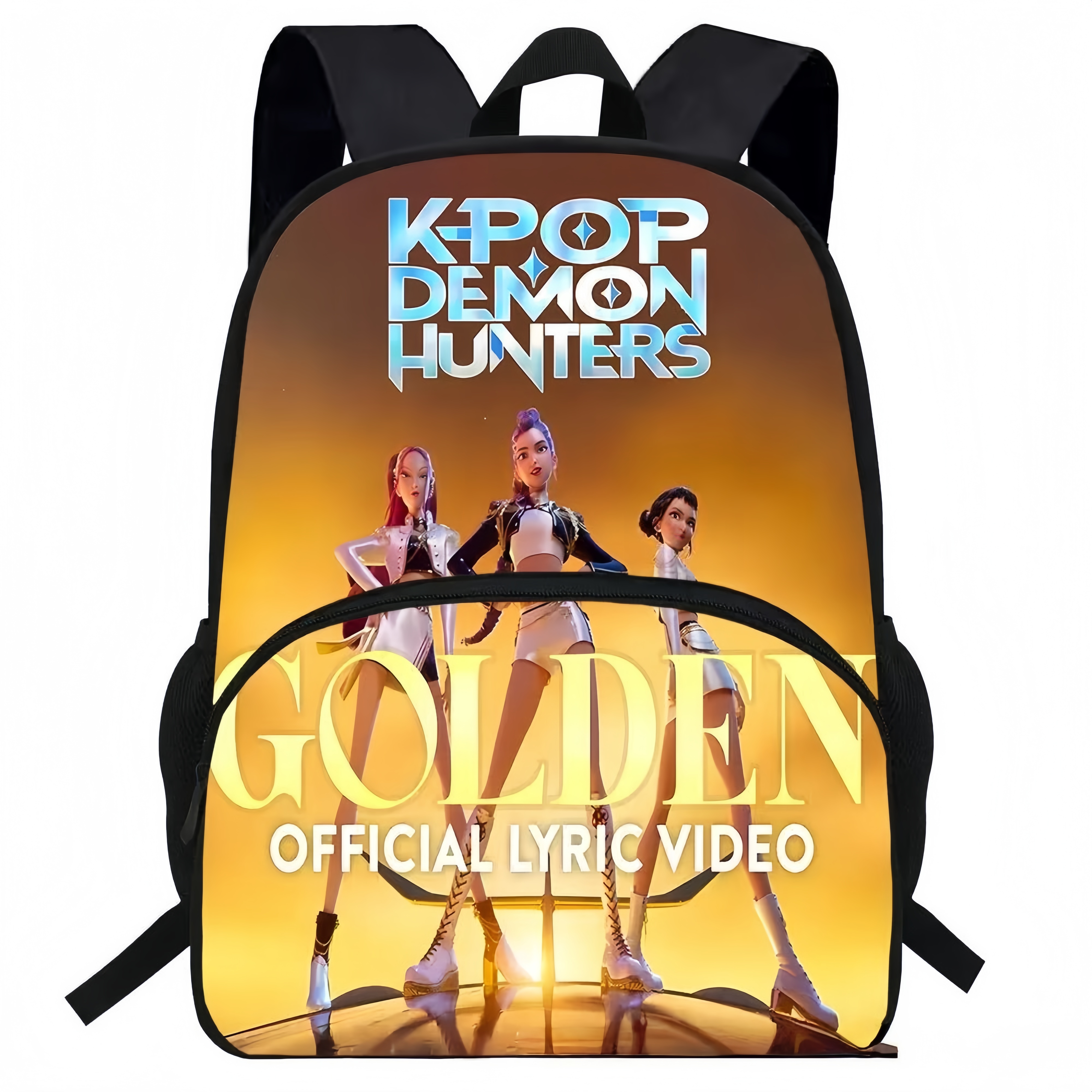 Kpop Demon Hunters 2025 New Model School Backpack College Style Lightweight Backpack