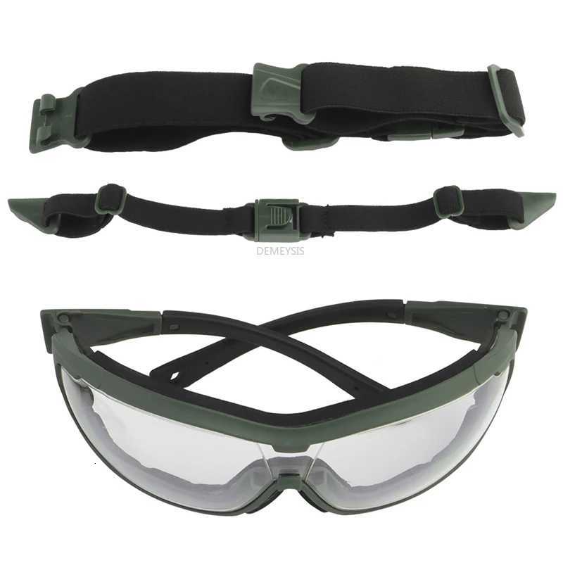 Tactical Glasses Shooting Hiking Eyewear CS Airsoft Safety Protective Goggs Outdoor Sports Sunglasses Y250919