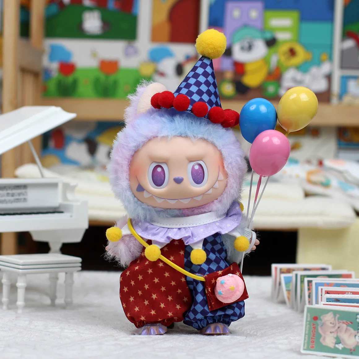 Only Clothes New Lafufu Clothes V1 V2 V3 Lafufu Clothes Doll Clothes Circus Clown Clothes Can Replace Cute Doll Clothes C250919