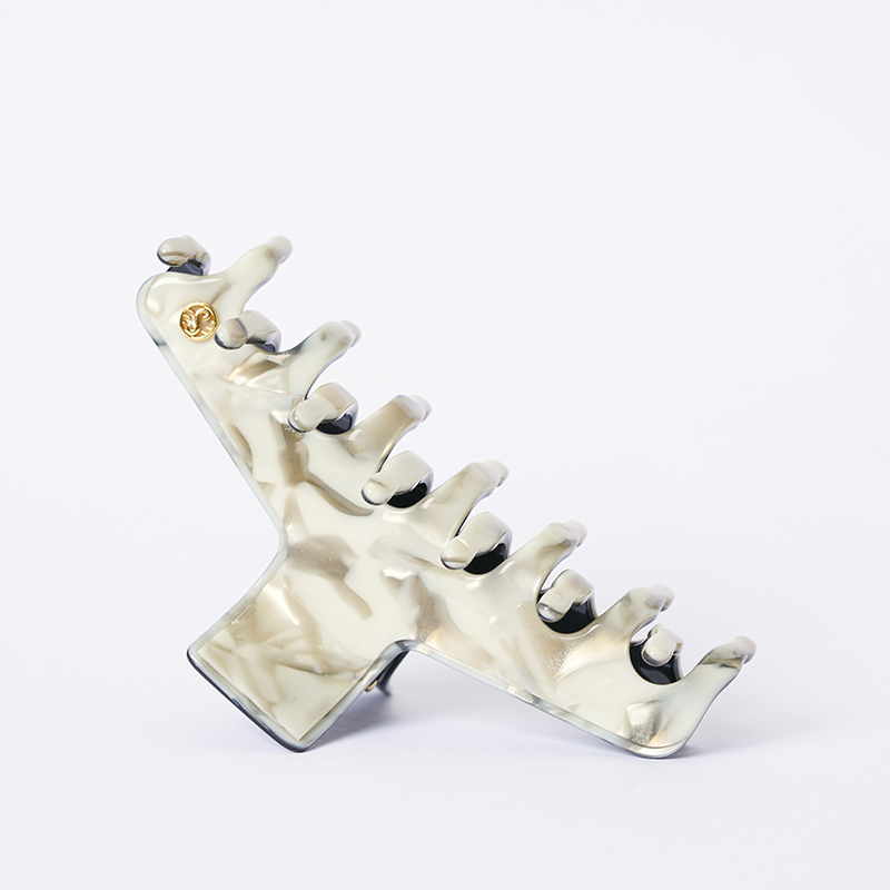 New Acetic Acid Board Disc Hair Clipper Fashionable Geometric Hair Claw Shaped Hair Clipper Simple and Elegant Hair Accessories