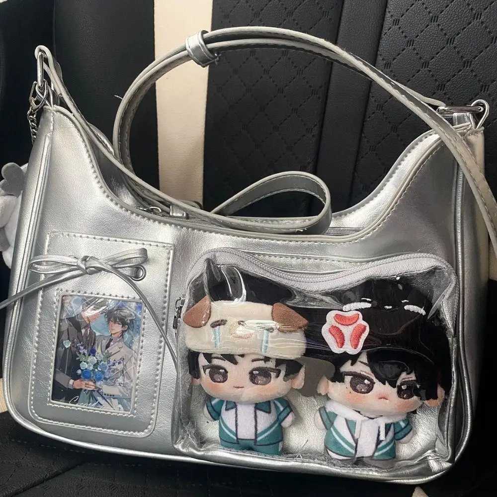 Ita Bag School Crossbody Bag Transparent Y2k Harajuku Shoulder Bag Handbag Purse Ita Bag Japanese Designer Badges Dolls DisplayXJ250918