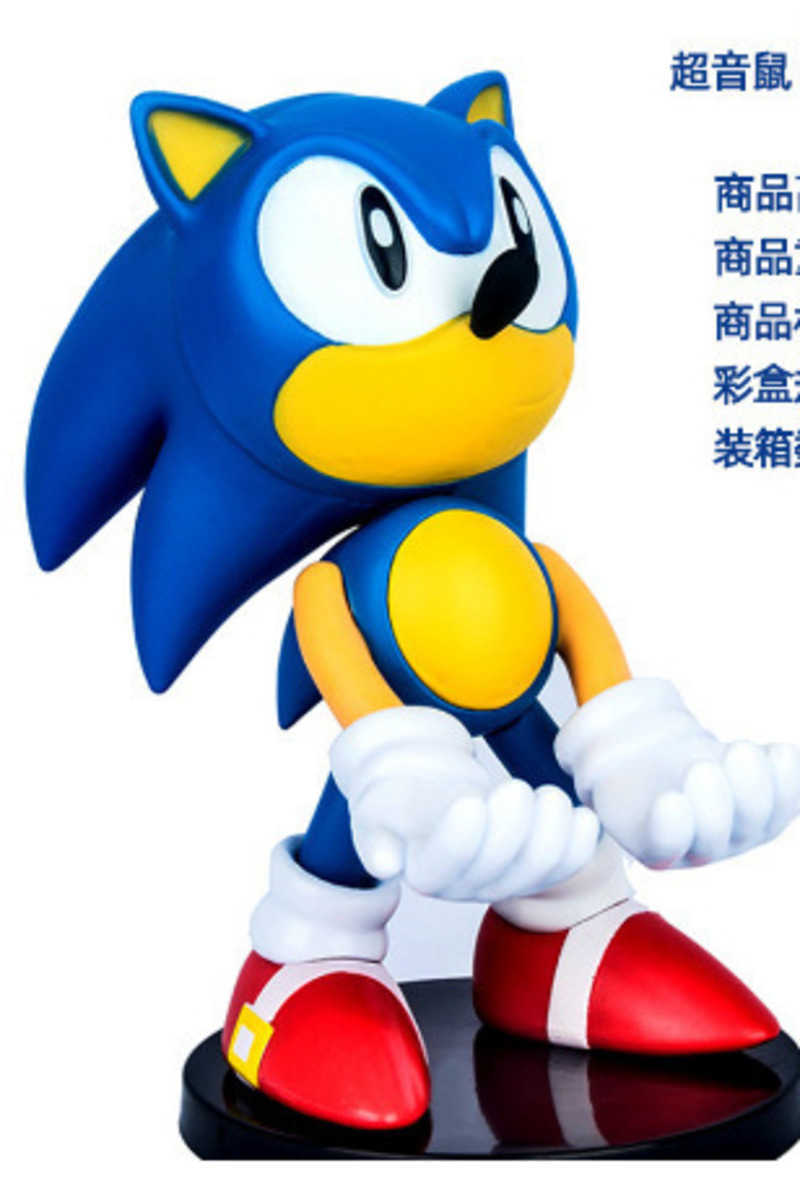 Sonic the Hedgehog stand; Sonic figure; PS4/PS5 controller; mobile phone stand; doll ornament.L250919