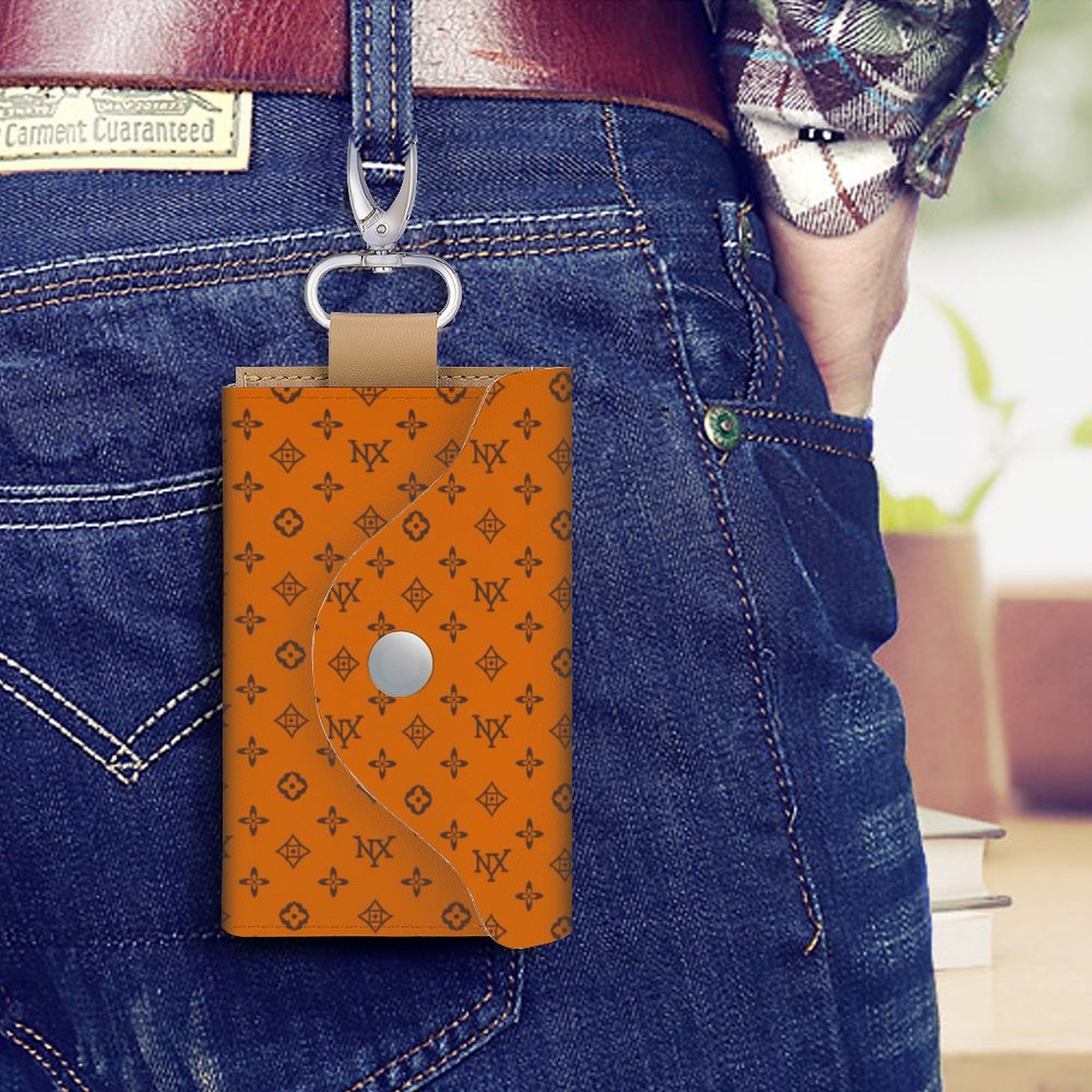 NXY High quality Key Pouch Wallet Purse Womens zippers Wallets Designer bags Card holder Mens fashion classic brown flower Coin Purses with dust bag