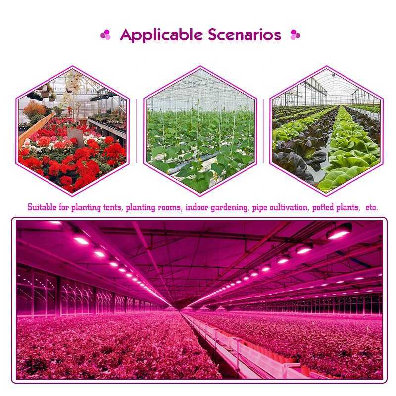 LED Grow Light Full Spectrum Phyto Lamp AC 220V 50W 100W Floodlight with Control Plug for Indoor Grow Tent Plants Growth Light C250919