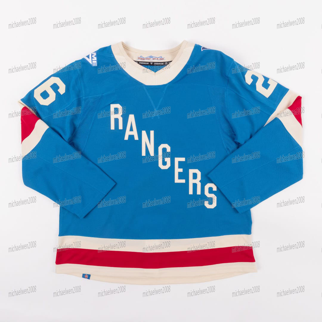 NY Ranger 2025-26 Centennial Hockey Jersey J.T. Miller Matt Rempe Mika Zibanejads Adam Fox Will Cuylle Artemi Panarin Ryan Lindgren Shesterkin Brendan