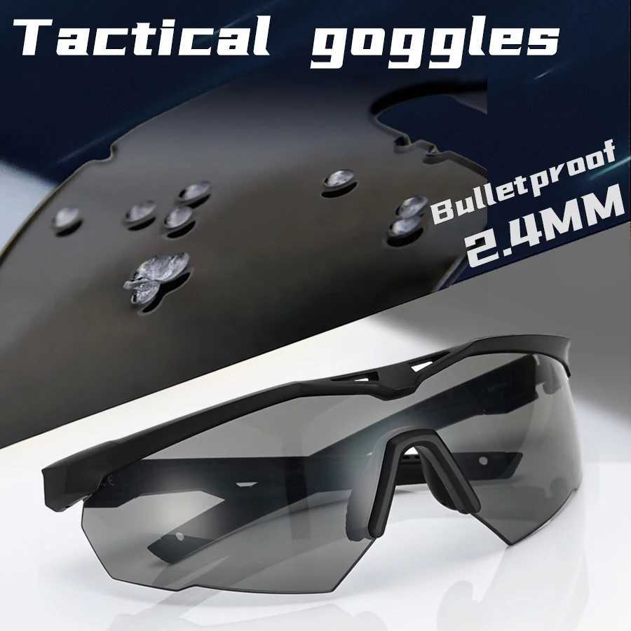 Tactical Goggles Set Windproof Dustproof CS Military Shooting Bulletproof Sunglasses Motorcycle Mountaineering Glasses J250919