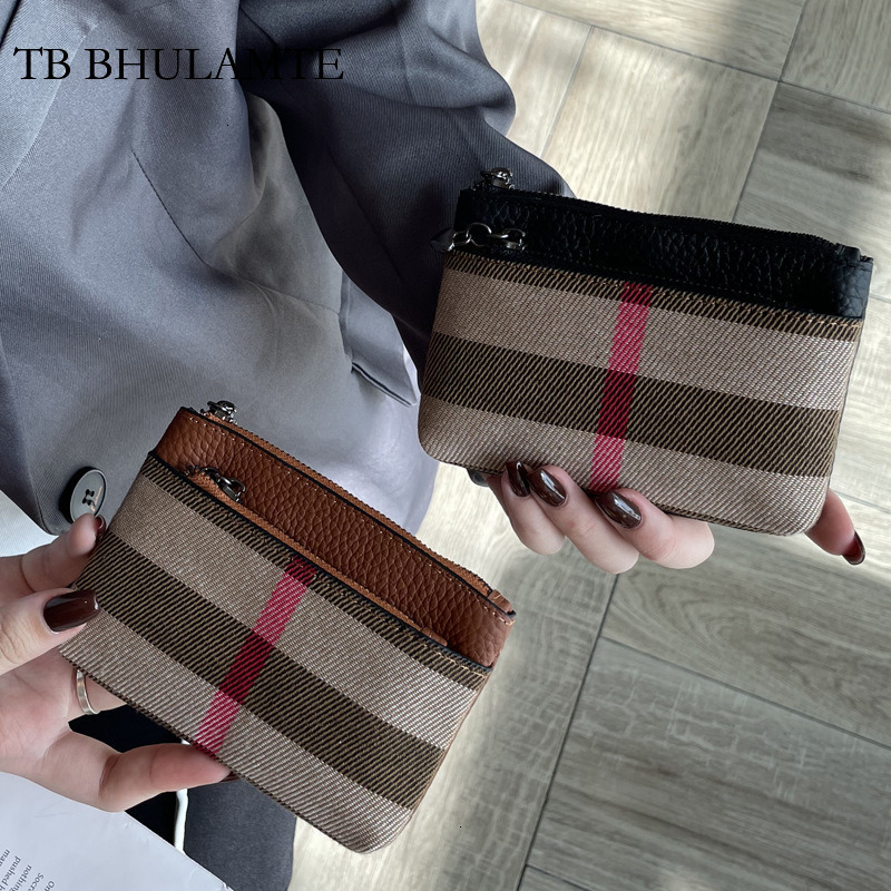 TB BHULAMTE One-piece Card Holder For Women Compact Ultra-thin Designer Mini Exquisite High-end Luxury Genuine Leather Fashionable Premium Card Holder