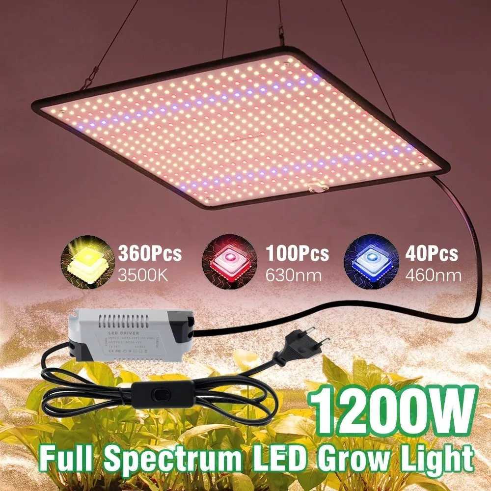 LED Grow Light Full Spectrum Phyto Lamp AC85240V 40W For Indoor Grow Tent Plants Growth Light C250919