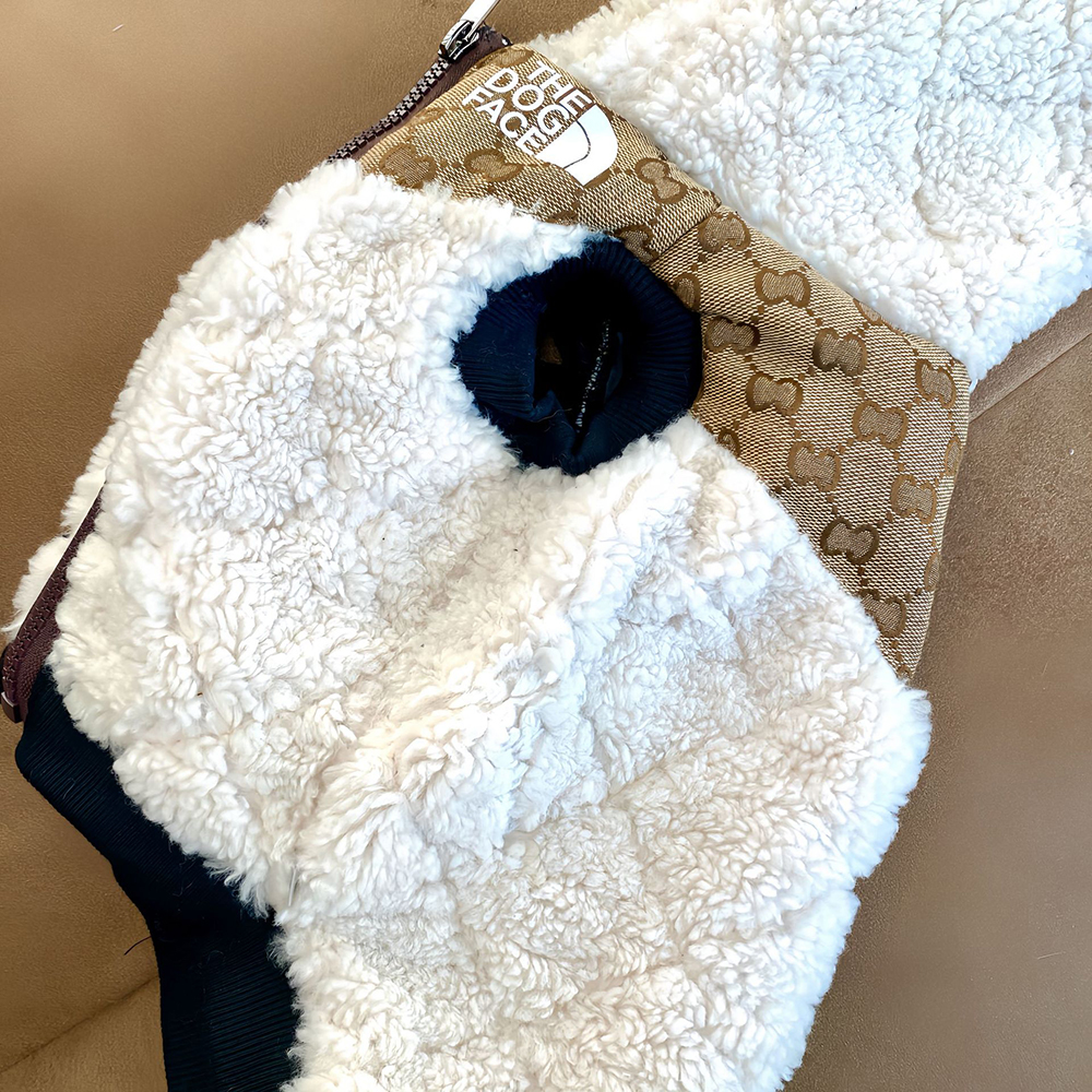 Fashion Designer Dog Clothes Winter dog Coat Warm Dog Apparel Pet Vest Cold Weather Puppy Jacket with Hats for Small Medium dogs