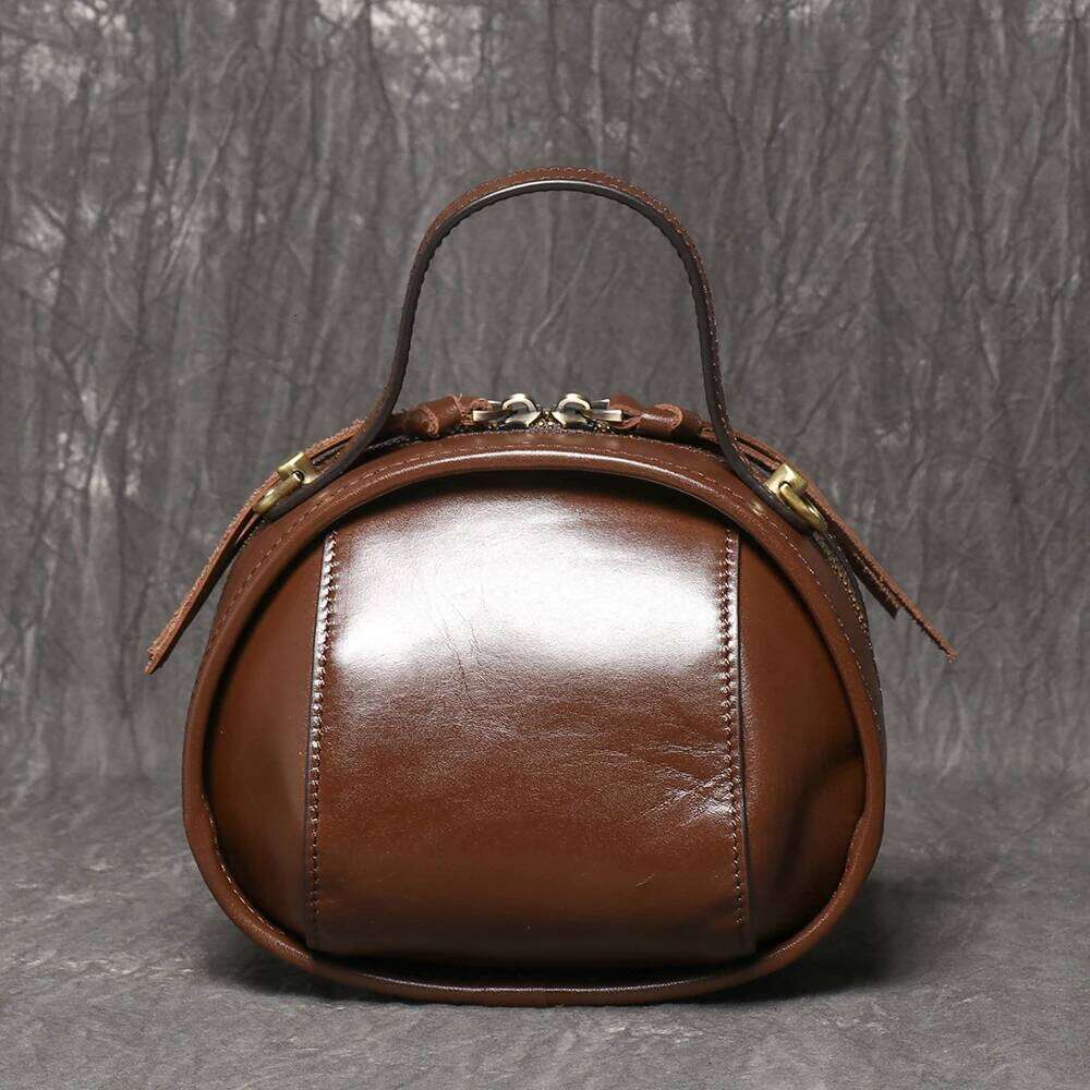 Designer Bag Luxury Bag LUOKIR Genuine Leather Women's Crossbody Top Layer Cowhide Exquisite Handbag Daily Travel Mobile Phone Bag Bowling Bag