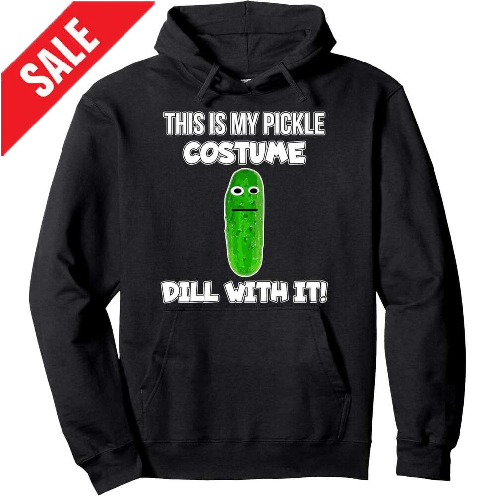 Hoodie for Mens Womens Dad Joke Funny Pickle Meme Halloween Costume Pullover Hoodie Hoodies Sweatshirt pullover jacket Long sleeve 2025