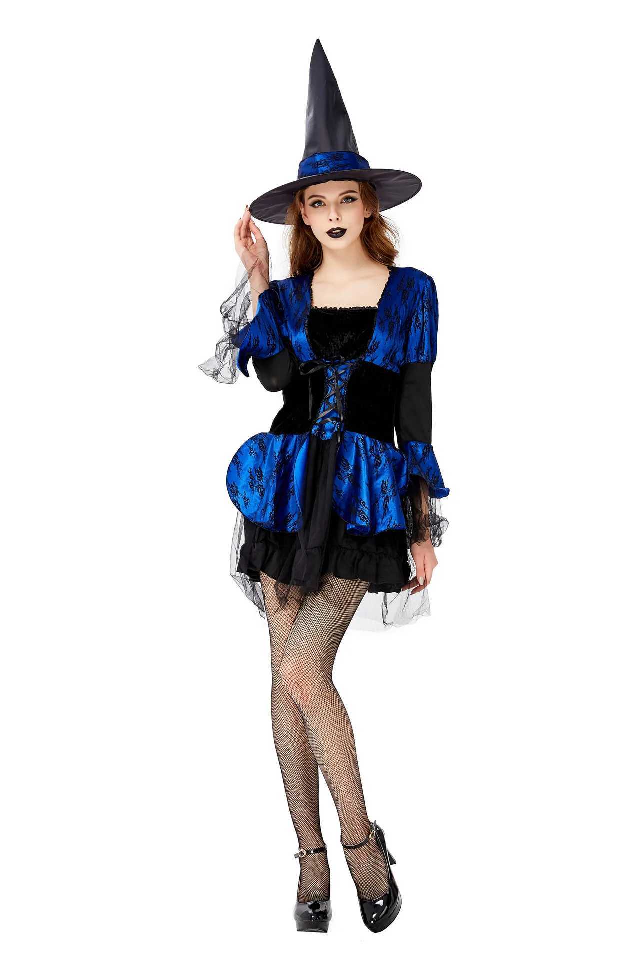 Halloween costume witch roleplaying costume masquerade cosplay L250918
