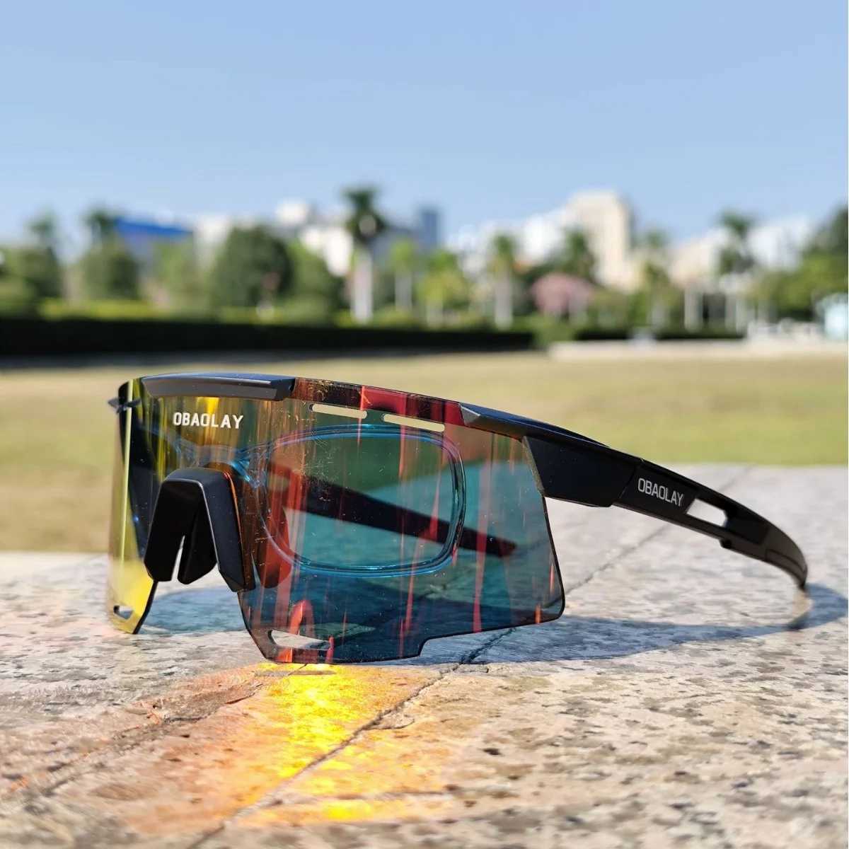 Cycling Glasses Outdoor Sports Polarized Glasses UV400 Sunglasses MTB Road Bicycle Myopia Goggles For Men Women J250919