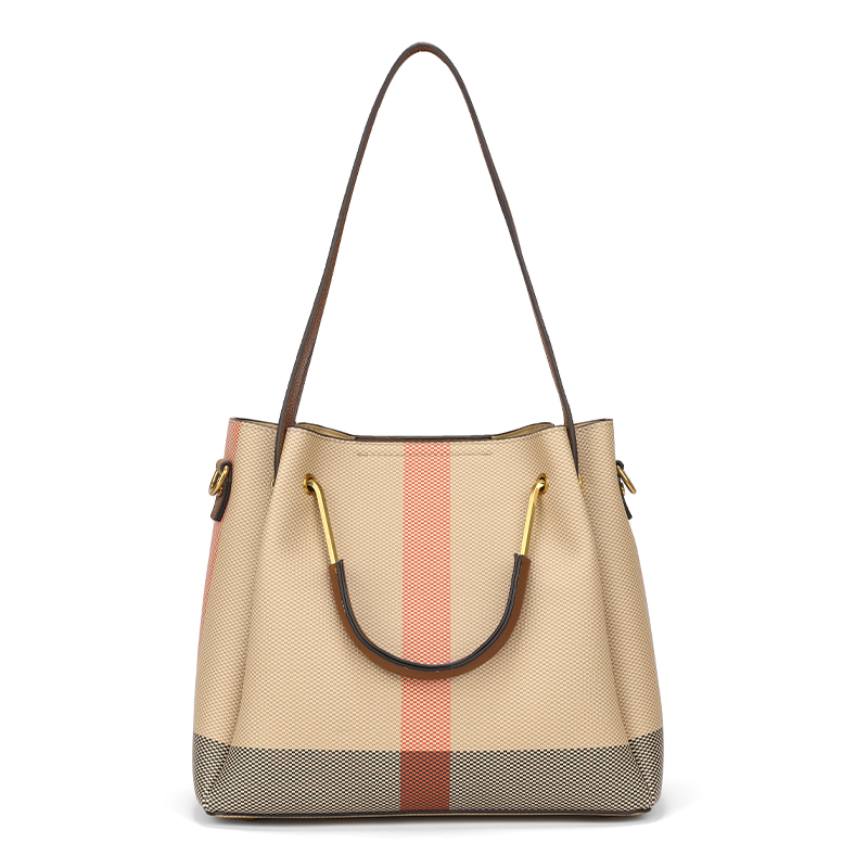 COCIO designer bag New leather bucket bag simple versatile multi compartment handbag niche design hot selling womens bag Ornate