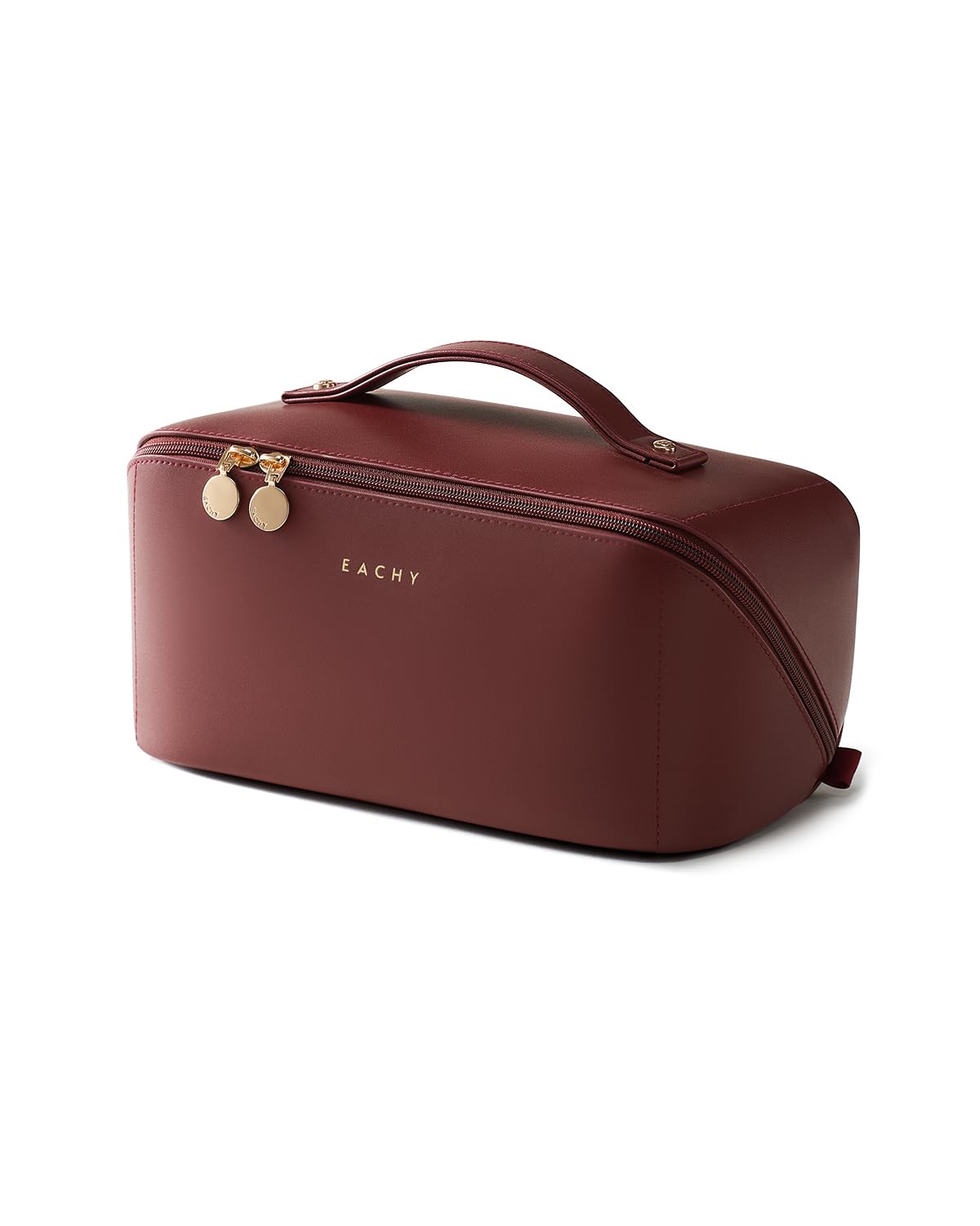 Printed Flat Lay Cosmetic Bag Waterproof Roomy Travel Toiletry Bag Women Portable Makeup Pouch Stylish