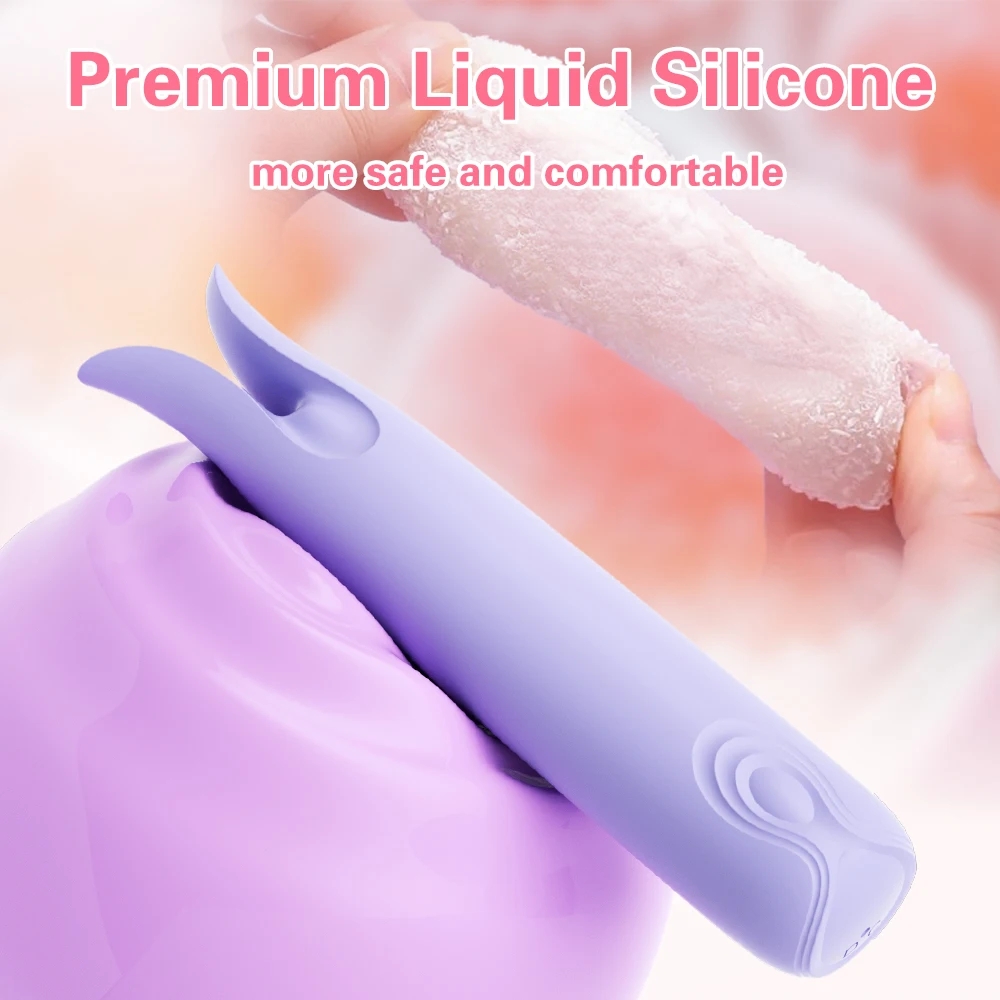 Adult Sex Toys for Women Bullet Vibrator - Clitoral G Spot Sex Stimulation Rechargeable Mini Finger Vibrator Female Sex Toys YT-24044-B