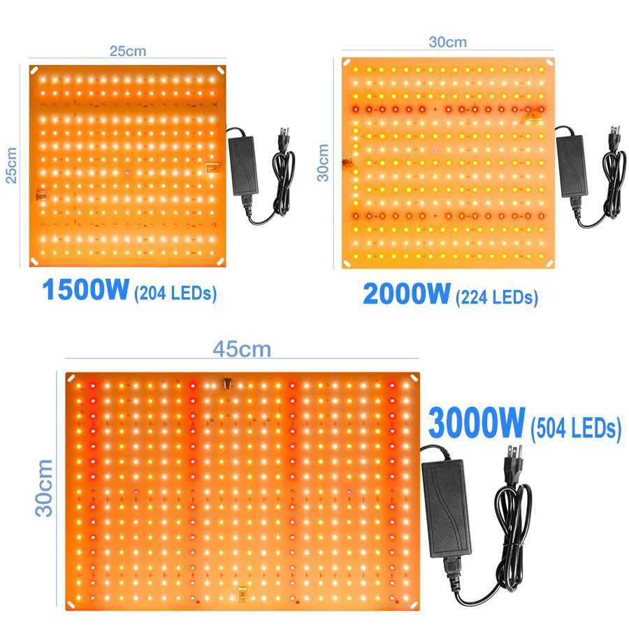 3500W Led Grow Light Phyto Lamp For Plants Bulb Full Spectrum Quantum Board Hydroponics Greenhouse Flowers Seeds Growth Lamp C250919