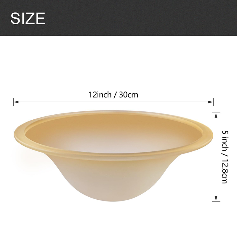 Antique Glass Lamp Shade for Floor Alabaster Torchiere Lamp Shade Replacement, Floor Lamp Replacement Parts