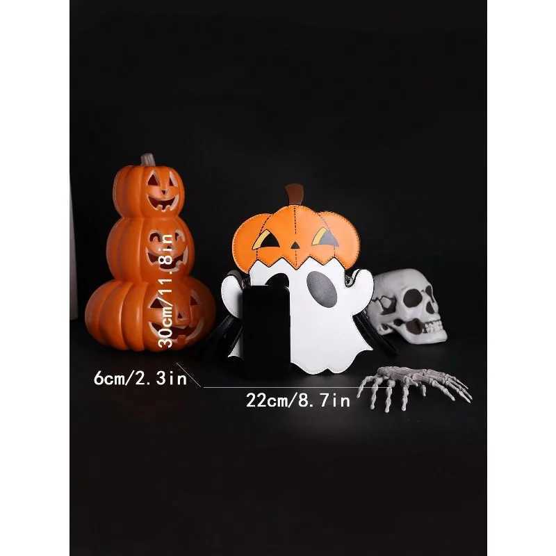 1pcs Pumpkin Bag Fashion Ghost Spoof Lady Crossbody Western Festival Halloween Event Funny StyleXJ250918