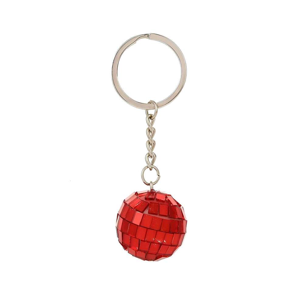 New Mirror DISCO Disco Reflective Ball Keychain Pendant Small Gift