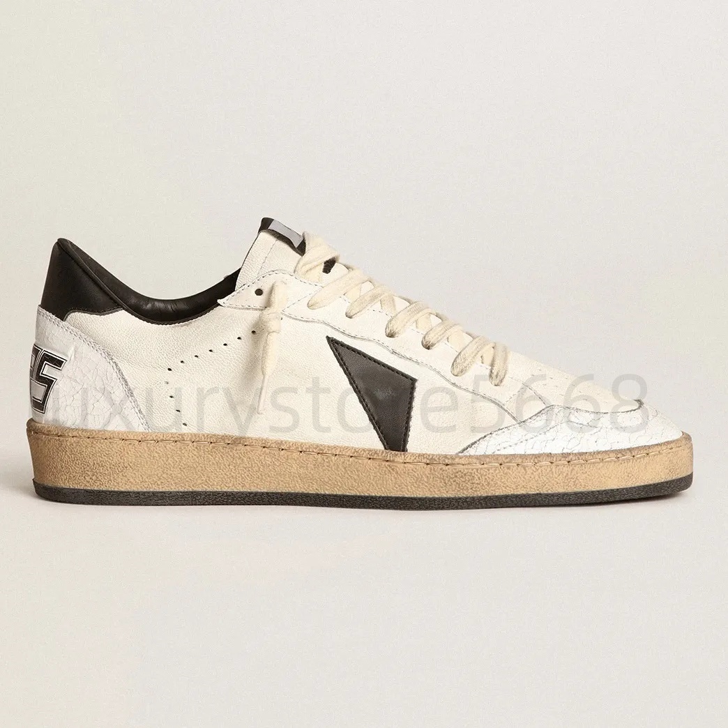 With Box Golden Goods Designer Brand Men Women sneakers Ball Star Shoes Dirty shoes Classic Casual star shoes old school Italy Sneakers do-old Size 35-48