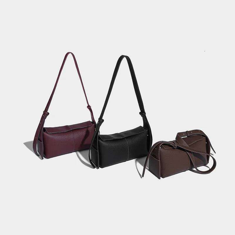 Designer Bag Luxury Bag Boston Pillow 2025High-End Large Capacity Casual Crossbody Simple Design Versatile Shoulder Bag Women's Handbag