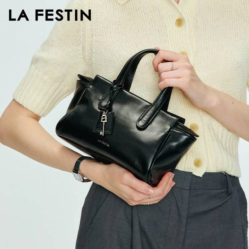 LA FESTIN Original 2025 New Handbag Woman Fashion Shoulder Tote Brand Bags Lady Cross Body Bag with Key Pendant