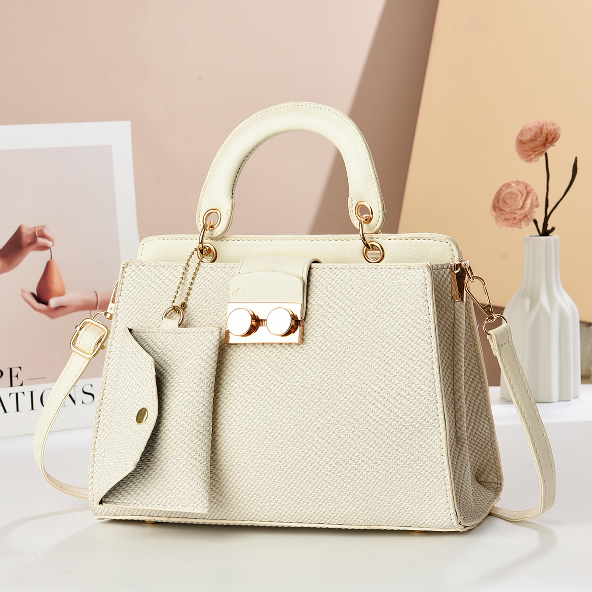 New Women s Handbag Women s Shoulder Bag design Korean Style Handbag Light Luxury Niche Women s Crossbody Bag Autumn New Designer Bag